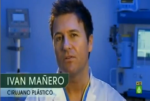 Ivan Mañero y su equipo médico
